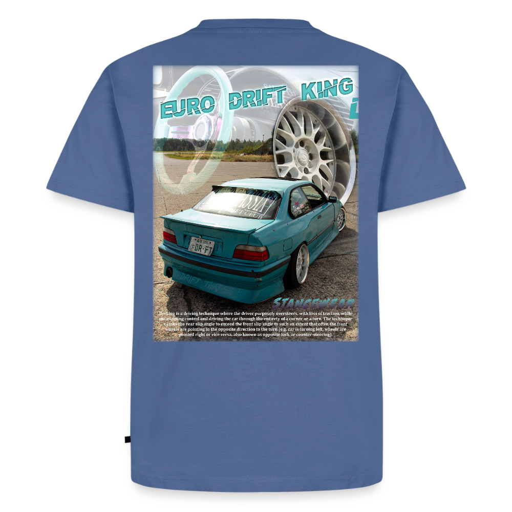Euro Drift King T-Shirt - stone blue