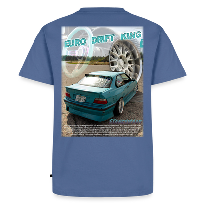 Euro Drift King T-Shirt - stone blue