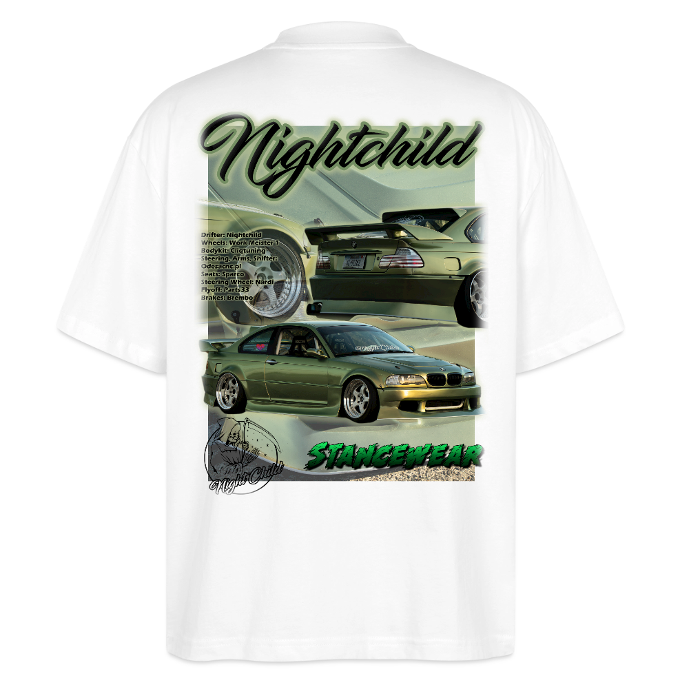 Nightchild Oversized T-shirt - white