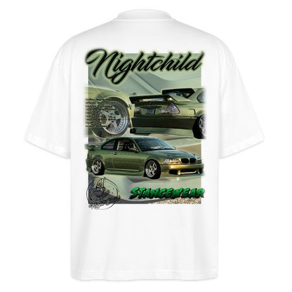 Nightchild Oversized T-shirt - white