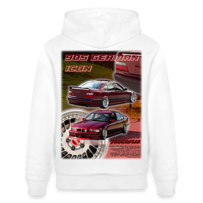 90s German Icon Hoodie - white