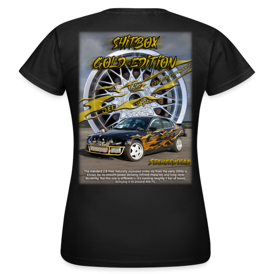 Shitbox Gold Edition Women's T-Shirt - black