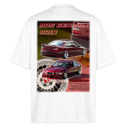 90s German Icon Oversized T-shirt - white
