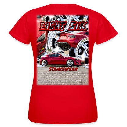 Eight Six Women's T-Shirt - red