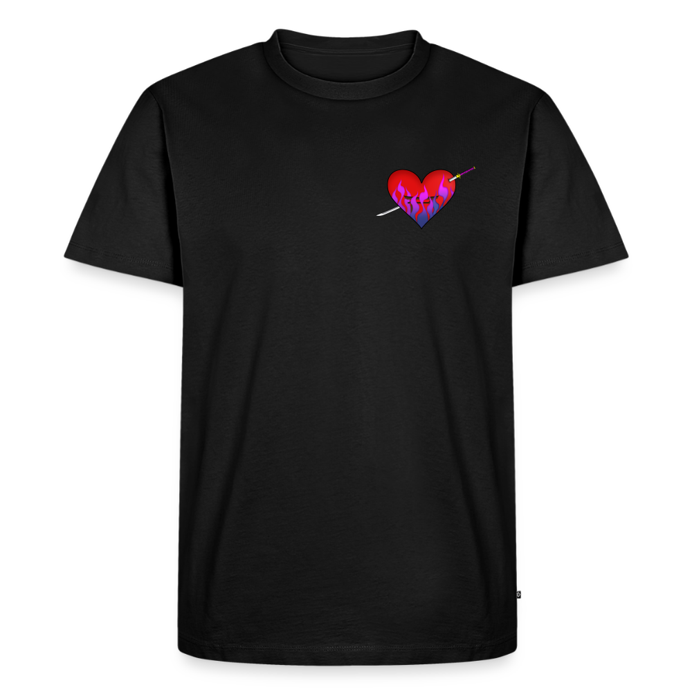 Samurai Heart T-Shirt - black