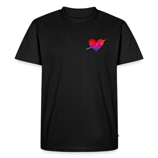 Samurai Heart T-Shirt - black
