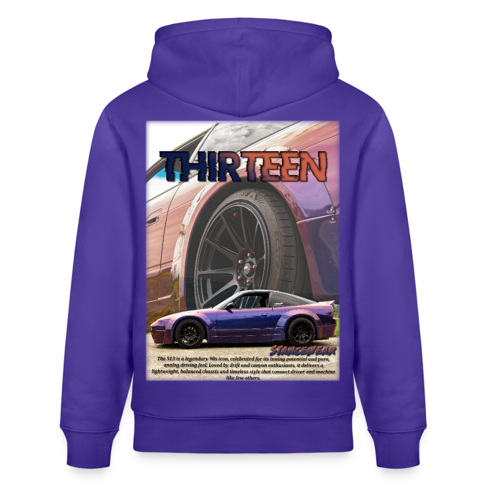 Thirteen Hoodie - purple love 