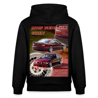 90s German Icon Hoodie - black