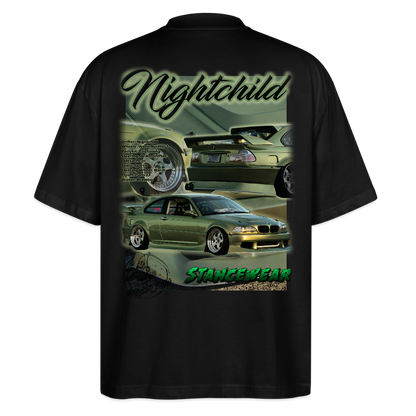 Nightchild Oversized T-shirt - black