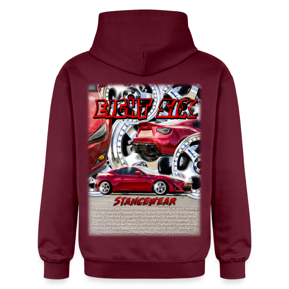 Gildan Unisex Softstyle® Midweight Hoodie - maroon