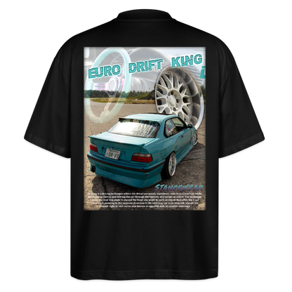 Euro Drift King Oversized T-shirt - black