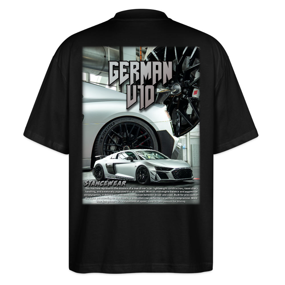 German V10 Oversized T-Shirt - black