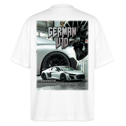 German V10 Oversized T-Shirt - white