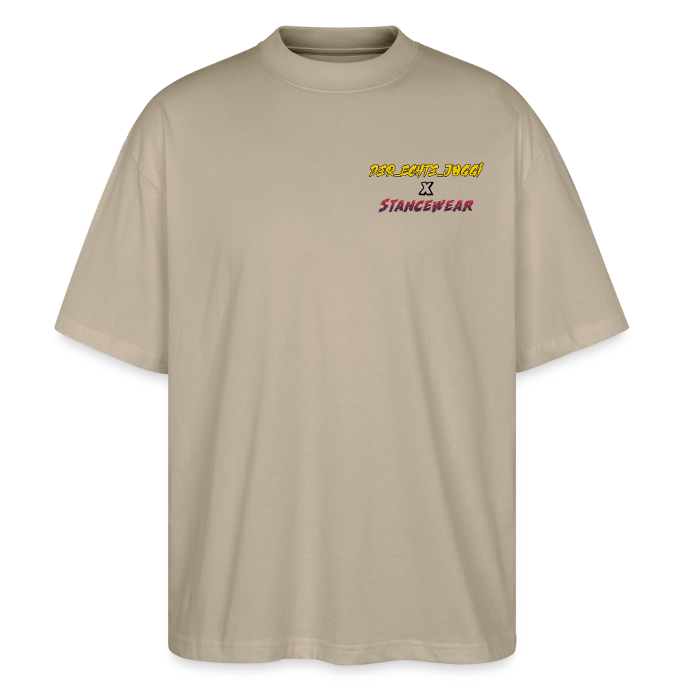 Shitbox Gold Edition Oversized T-shirt - stone