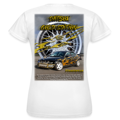 Shitbox Gold Edition Women's T-Shirt - white