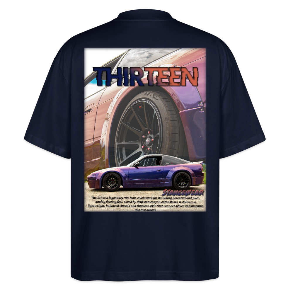 Thirteen Oversized T-shirt - navy