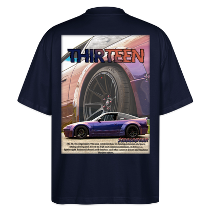 Thirteen Oversized T-shirt - navy