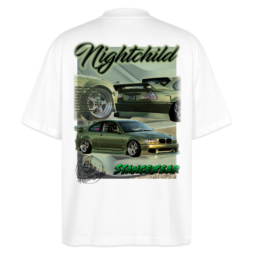 Nightchild Oversized T-shirt - white