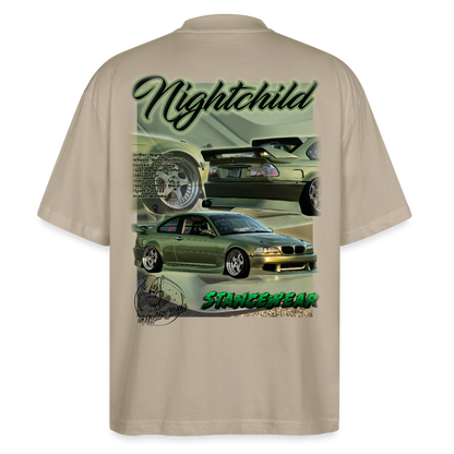 Nightchild Oversized T-shirt - stone