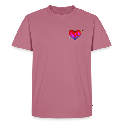 Samurai Heart T-Shirt - mauve