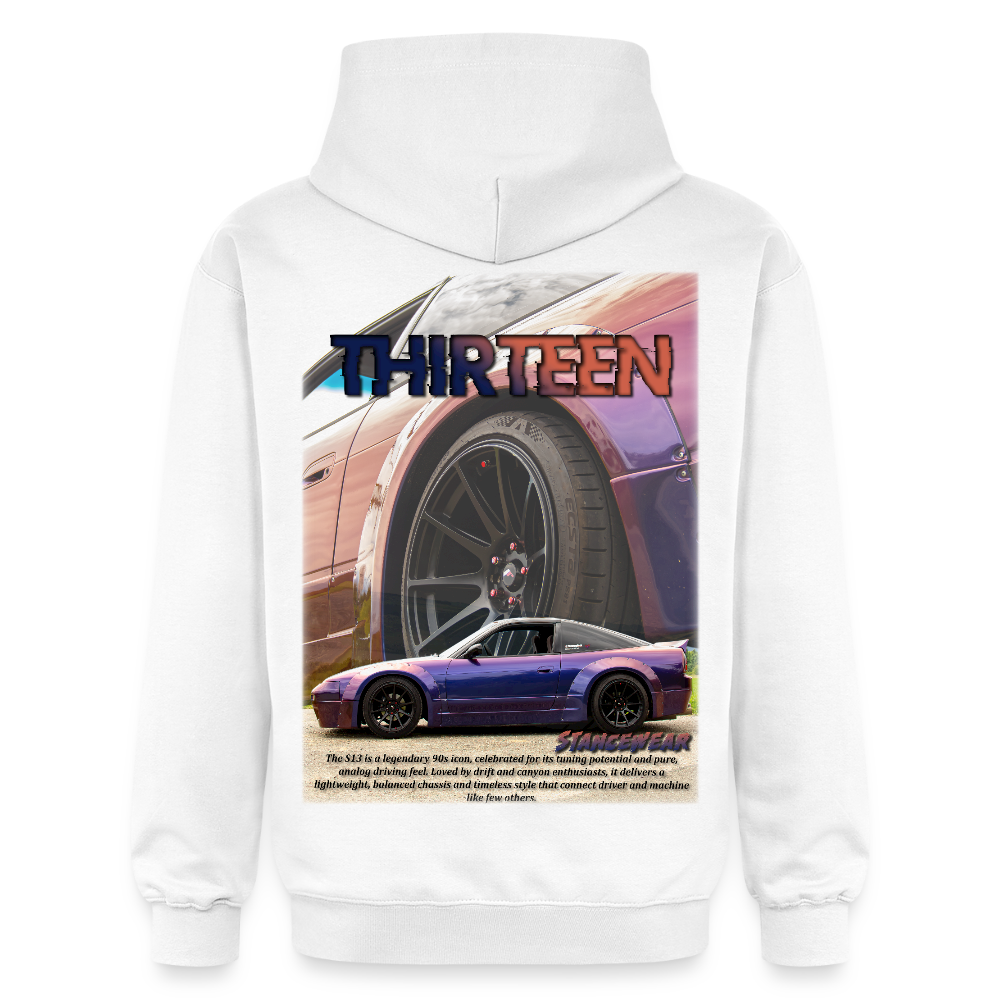Thirteen Hoodie - white