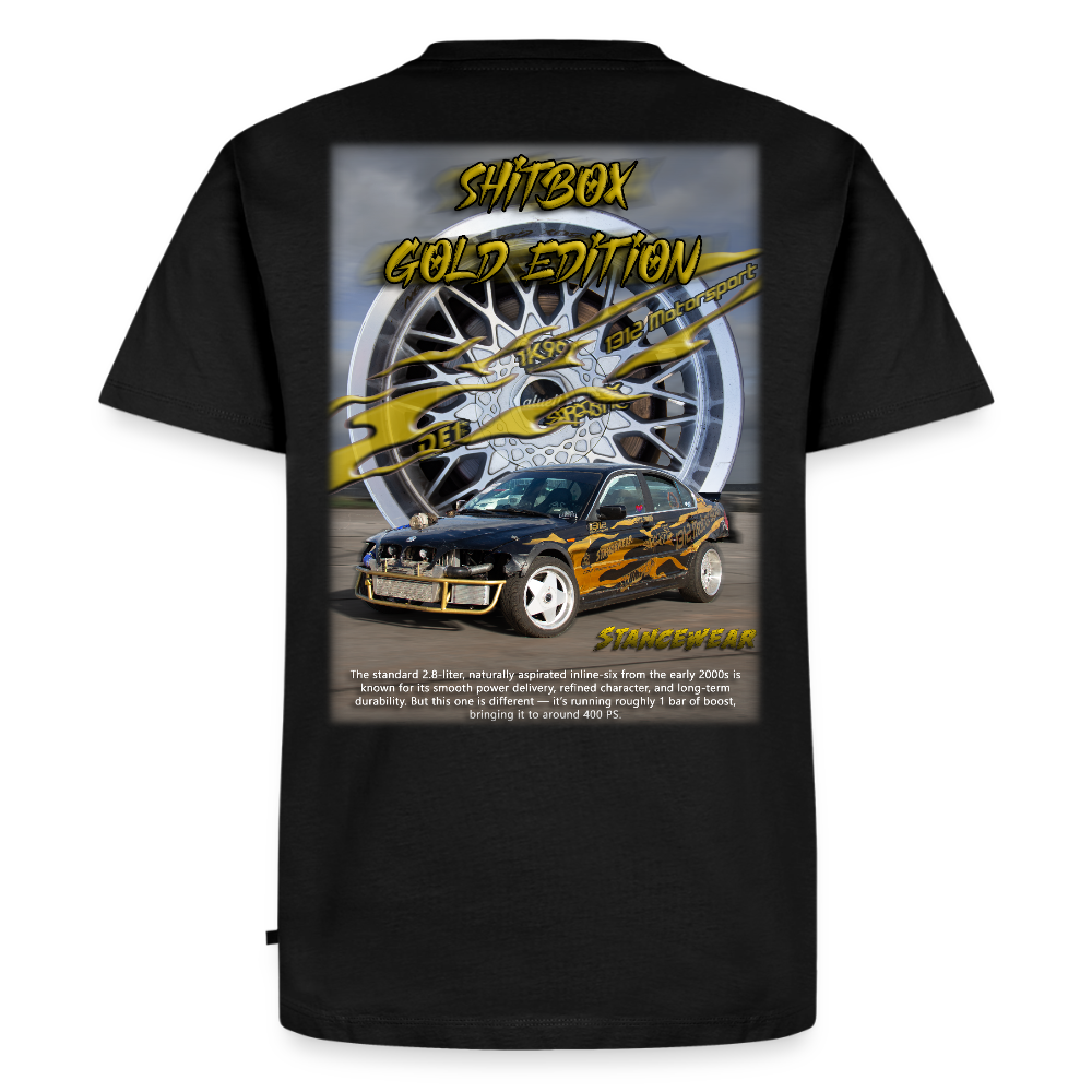 Shitbox Gold Edition T-Shirt - black