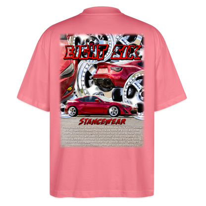 Eight Six Oversized T-shirt - pink joy 