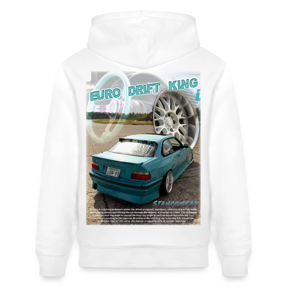 Euro Drift King Hoodie - white