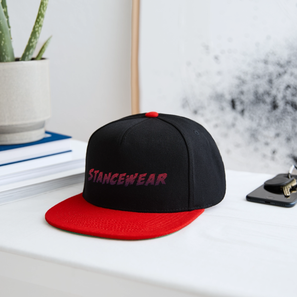Stancewear Snapback - black/red