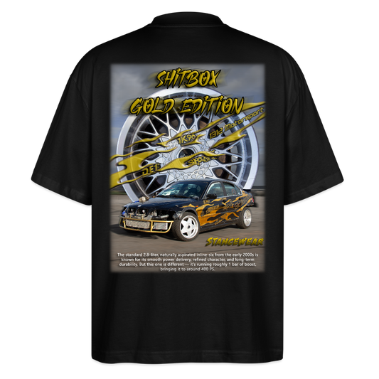 Shitbox Gold Edition Oversized T-shirt - black