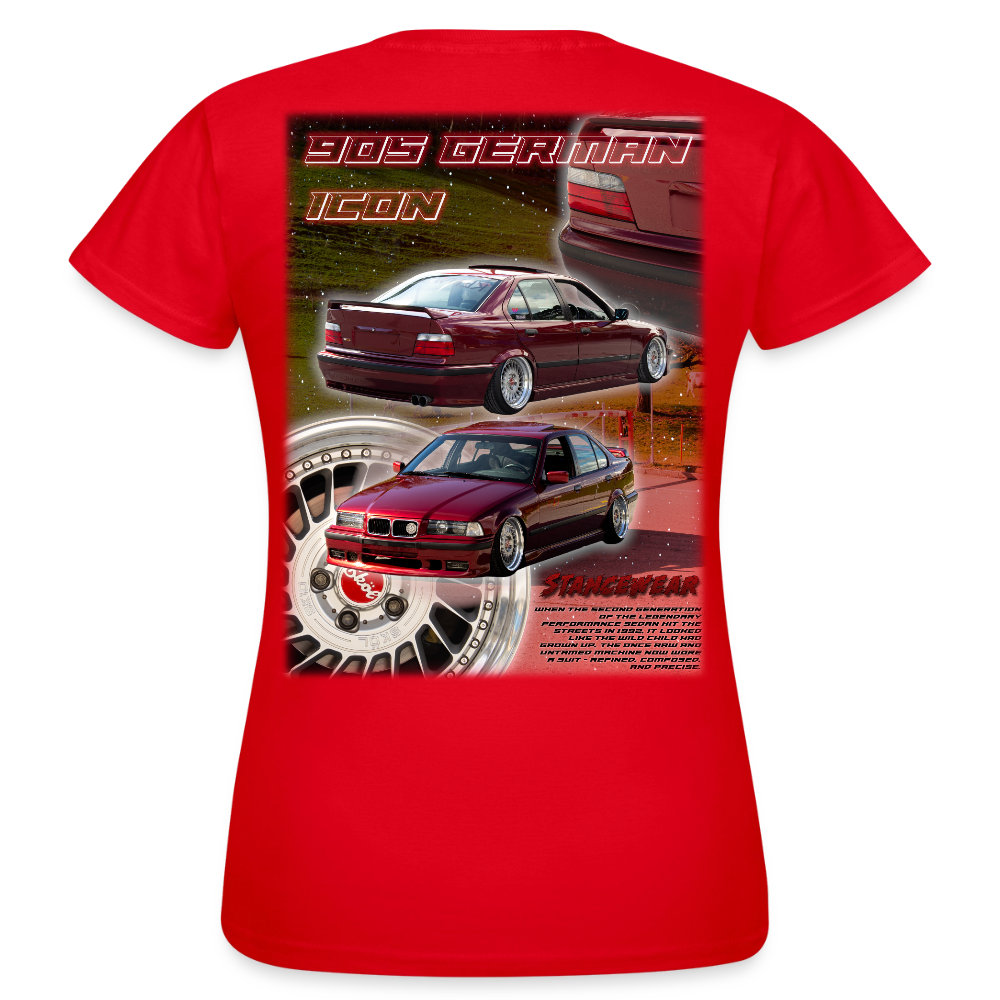 90s German Icon Women's T-Shirt - red