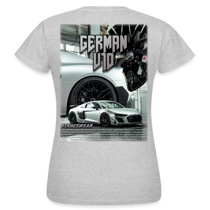 German V10 Women's T-Shirt - heather grey