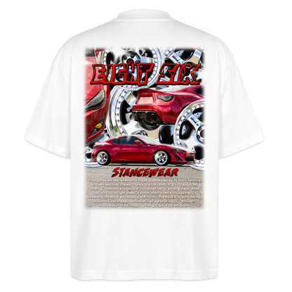 Eight Six Oversized T-shirt - white