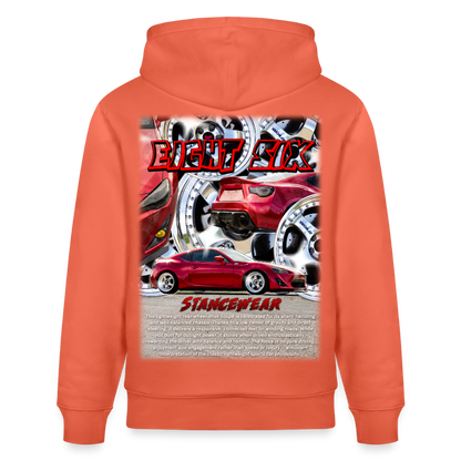 Eight Six Hoodie - light red