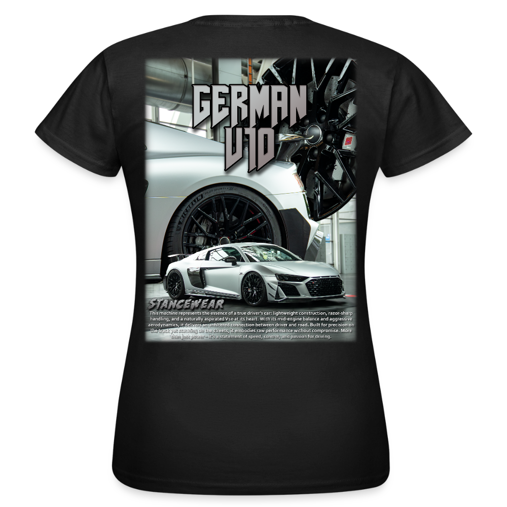 German V10 Women's T-Shirt - black
