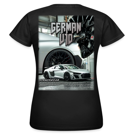 German V10 Women's T-Shirt - black