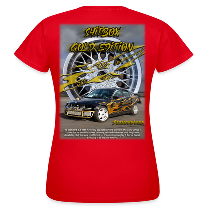 Shitbox Gold Edition Women's T-Shirt - red