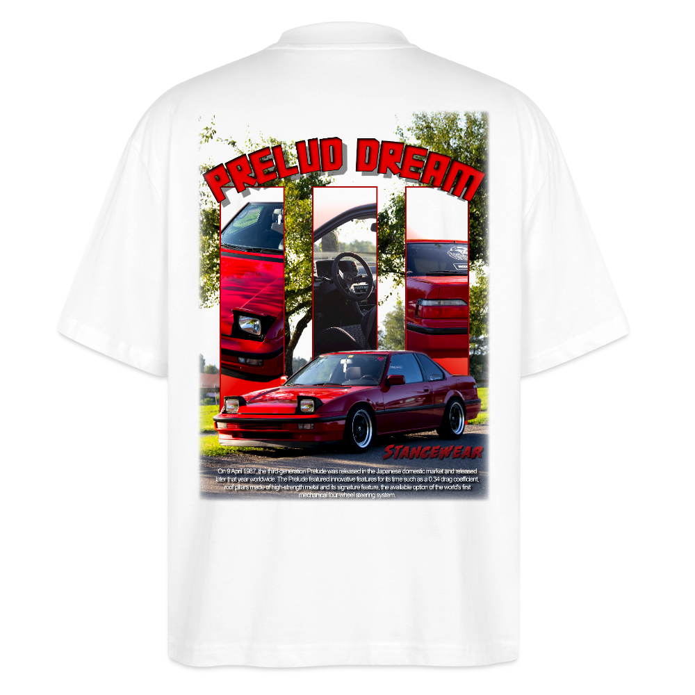 Prelude Dream Oversized T-shirt - white