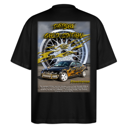 Shitbox Gold Edition Oversized T-shirt - black