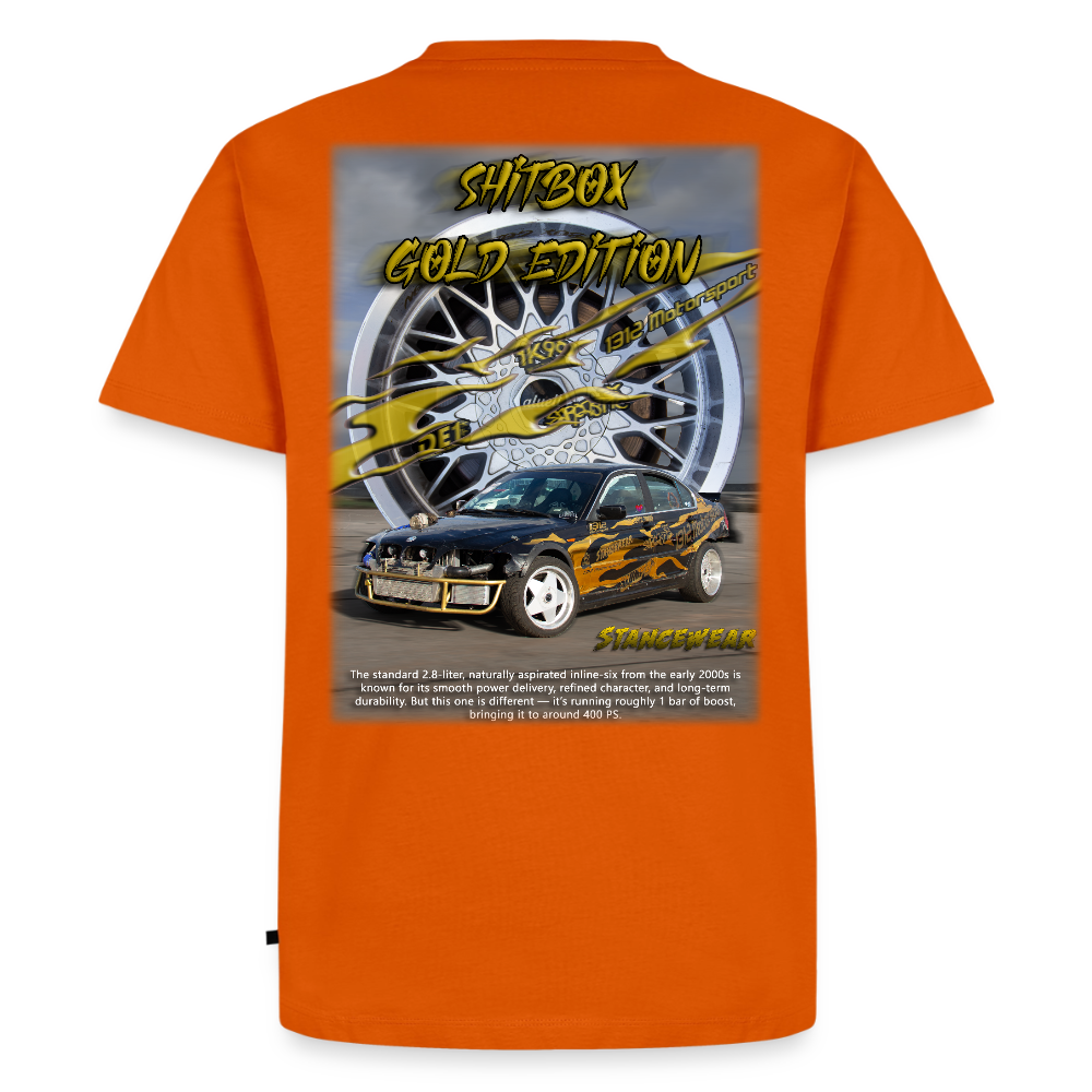 Shitbox Gold Edition T-Shirt - orange 