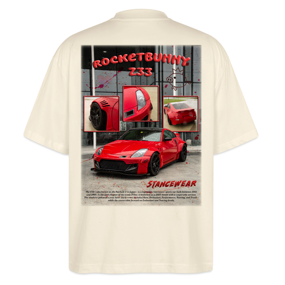 Rocketbunny Z33 Oversized T-Shirt - soft Ecru