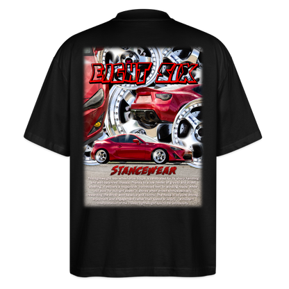 Eight Six Oversized T-shirt - black