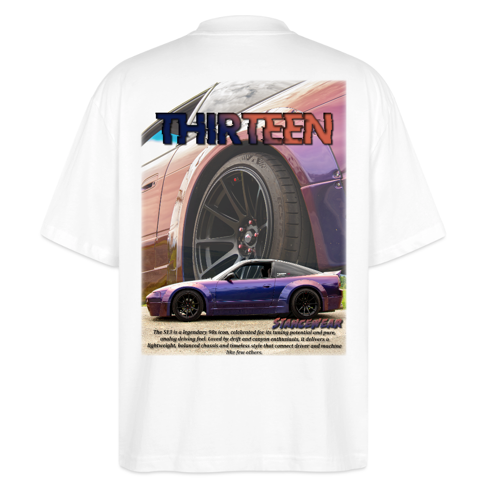Thirteen Oversized T-shirt - white