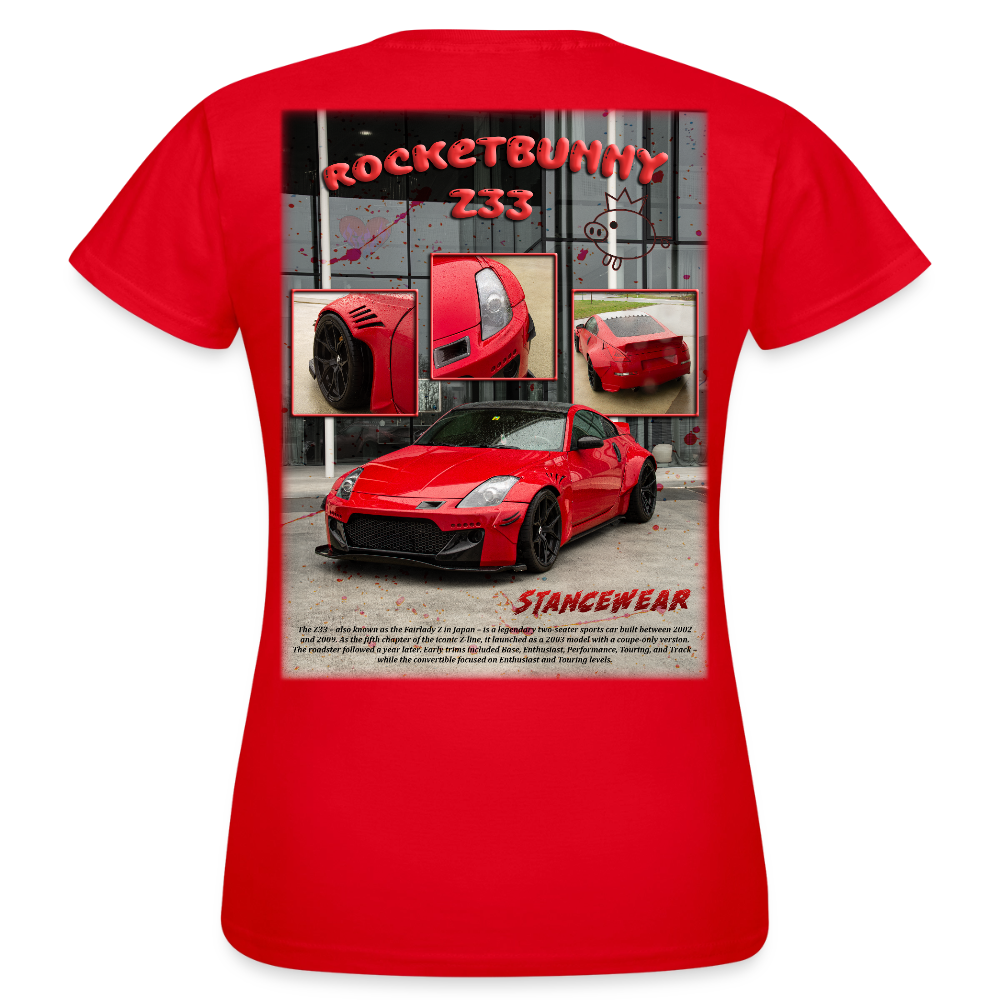 Rocketbunny Z33 Women's T-Shirt - red
